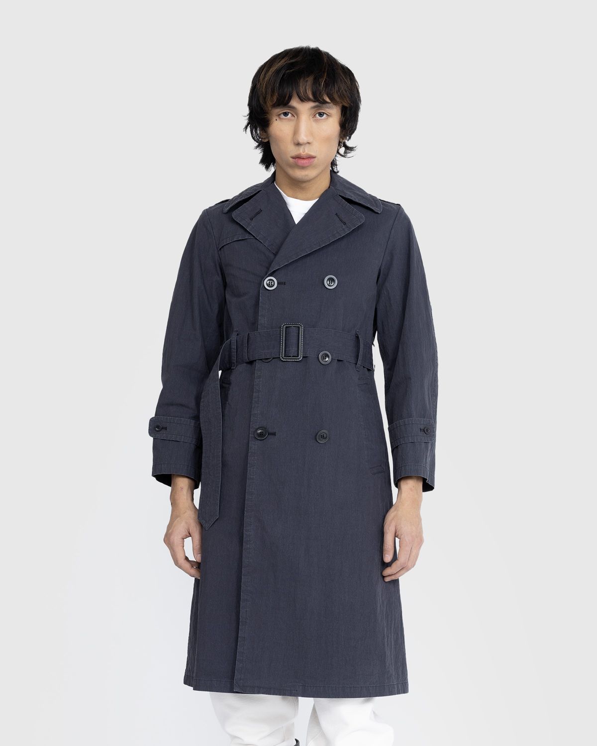 Maison margiela double sales breasted coat